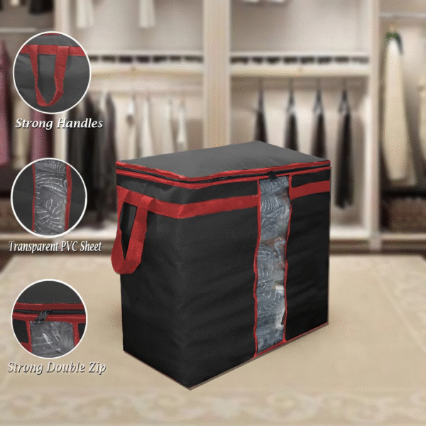 Non Woven Multipurpose Storage Bag - Black