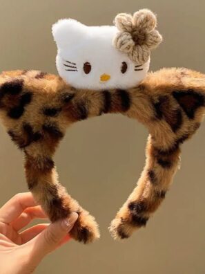 Kitty Leopard Ear Headband
