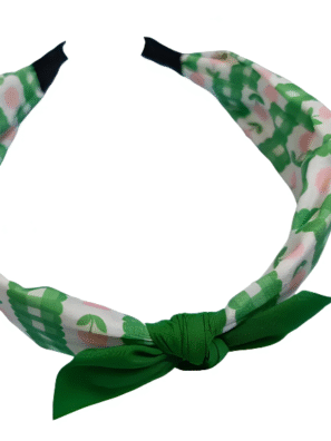 Green Patterned Headband