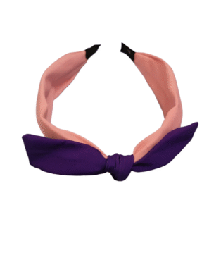 Two-Tone Knotted Headband